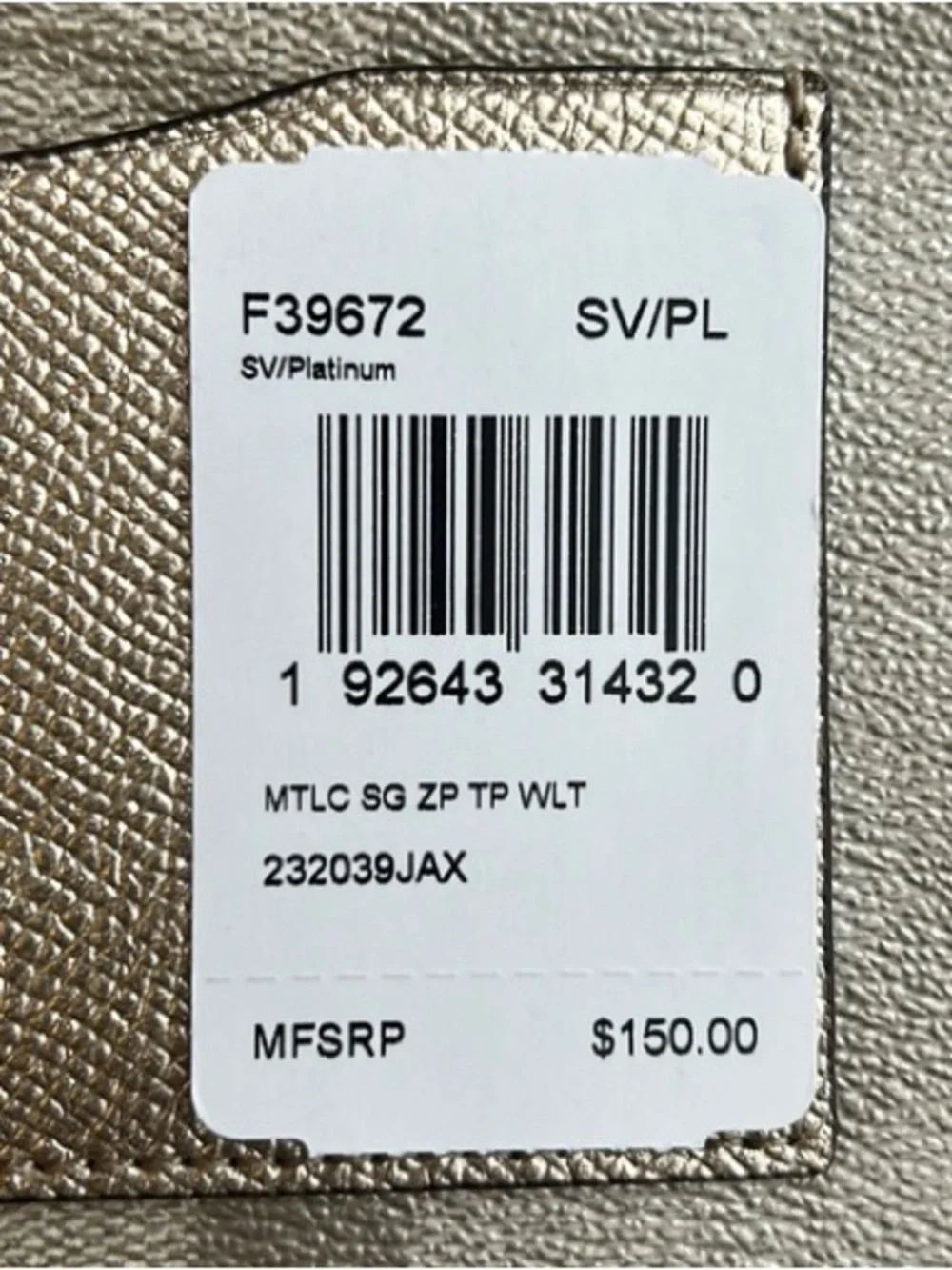 NWT Coach wallet